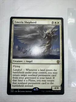 Magic The Gathering Emeria Shepherd Commander Zendikar Rising Rare #016 - Image 1
