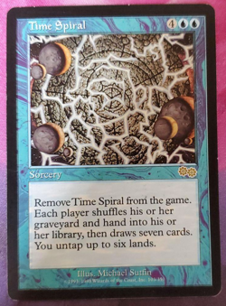 Time Spiral｜Urza's Saga MTG Magic The Gathering Sorcery Blue English - Image 1