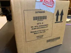 MTG Universes Beyond Warhammer 40K regular Edition Commander SEALED case of 4 - Image 2