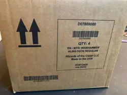 MTG Universes Beyond Warhammer 40K regular Edition Commander SEALED case of 4 - Image 3