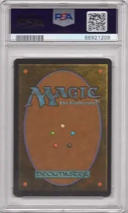 DEMONIC ATTORNEY MAGIC MTG REVISED 3RD EDITION #103 PSA #66921209 NM-MT 8 1994 - Image 2