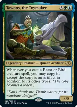 Tawnos, the Toymaker 222 MTG The Brothers' War Rare NP - Image 1