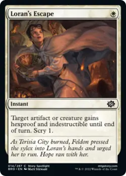Loran's Escape 14 MTG The Brothers' War Common NP - Image 1