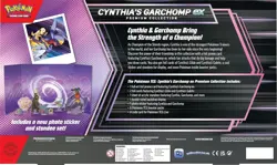 Pokemon TCG: Cynthia’s Garchomp ex Premium Collection box Sealed - Image 2