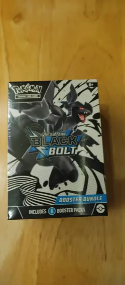 Pokemon TCG Scarlet & Violet Black Bolt Booster Bundle - New Factory Sealed - Image 1