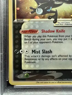 Pokemon Greninja Gold Star Celebrations ETB Black Star Holo Promo SWSH144 PSA 9 - Image 5
