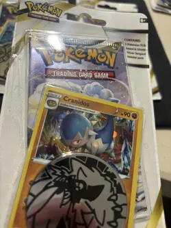 Pokemon TCG Basculin Cranidos Silver Tempest Sword & Shield checklane booster x3 - Image 4