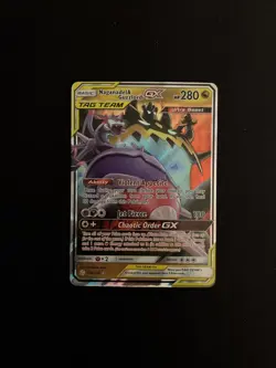 Naganadel & Guzzlord GX #158/236(SM: Cosmic Eclipse)-Pokemon TCG-Ultra Rare-M/NM - Image 1
