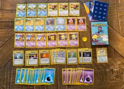 Lot of 4x Pokemon WOTC Wizards Theme Decks Holo Complete Box Mint Vintage - Image 1