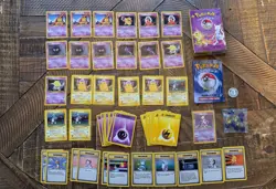 Lot of 4x Pokemon WOTC Wizards Theme Decks Holo Complete Box Mint Vintage - Image 3