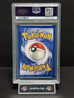 1999 Pokemon Game Shadowless Red Cheeks Pikachu #58 PSA 9 - Image 2