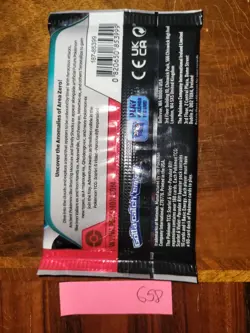 22.65g Paradox Rift Pokemon Booster Pack - Sealed #658 - Image 2