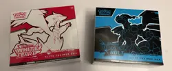 2 Total - 1 White Flare Pokemon Center ETB And 1 Black Bolt Pokemon Center ETB - Image 2