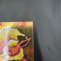 2000 Topps Pokemon TV Animation Edition Series 3 Holo Foil #136 Flareon - Image 4