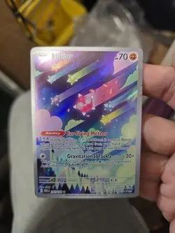 2023 Pokemon Minior 201/182 Full Art Holo Illustration Rare - NM - Image 1