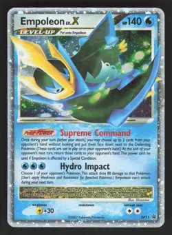 Empoleon LV.X DP11 Holo Pokemon TCG Diamond and Pearl Promos MP - Image 1