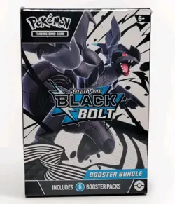 Pokemon TCG Scarlet & Violet Sealed Black Bolt Booster Bundle - Image 1