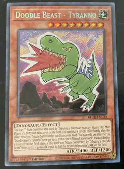 Yu-Gi-Oh! TCG Doodle Beast - Tyranno Battles of Legend: Crystal Revenge... - Image 1