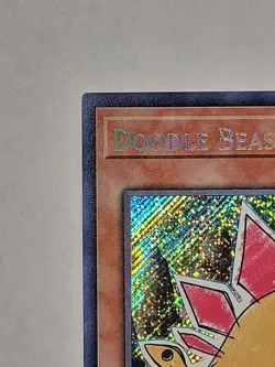 Yugioh Doodle Beast - Stego BLCR-EN032 1st Edition Secret Rare NM/M (A165) - Image 4