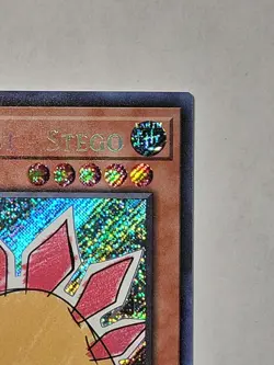 Yugioh Doodle Beast - Stego BLCR-EN032 1st Edition Secret Rare NM/M (A165) - Image 5