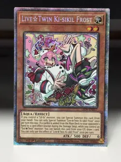 Live Twin Ki-sikil Frost (Starlight Rare) LIOV-EN017 Lightning Overdrive 1st #1 - Image 1