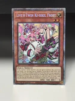 Live Twin Ki-sikil Frost (Starlight Rare) LIOV-EN017 Lightning Overdrive 1st #1 - Image 1