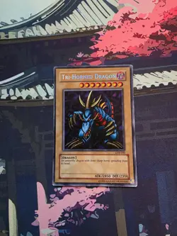 Yugioh! Tri-Horned Dragon LOB-EN000 Secret Rare NM/MINT - Image 1