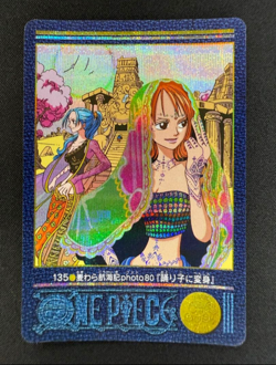 PREORDER Super Rare Nami & Vivi Holo Japanese One Piece Visual Adventure Vintage - Image 1