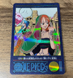 PREORDER Super Rare Nami & Vivi Holo Japanese One Piece Visual Adventure Vintage - Image 2
