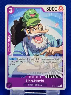 Uso-Hachi ST18-001 | Starter Deck 18: Purple Monkey.D.Luffy | One Piece TCG - Image 1