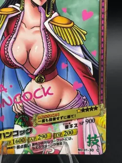 Boa Hancock 01-30 One Piece AR Carddass Bandai Japan - Image 4