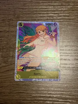 Nami One Piece SR Foil Two Legends OP08-106 NM - Image 1