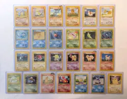 💎NM+ 4th UK Print Base Set Pokemon 25-Card Lot! "1999-2000" ALL PSA-WORTHY! 👀 - Image 1