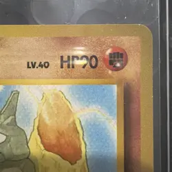 Onix No 095 Japanese Southern Islands Regular Pokemon Trading Card NM Vintage - Image 5