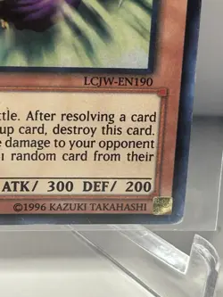 Yugioh Card - Spirit Reaper Ultra Rare 1st Edition LCJW-EN190 HP - Image 4