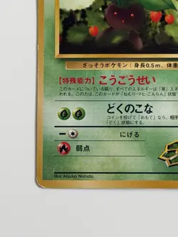 Erika's Oddish No.043 vintage Tamamushi CityGym Japanese Pokemon Card From Japan - Image 4