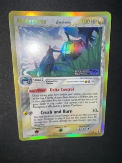 Metagross 11/113 Reverse Holo Stamped Delta Species Pokemon Card NM-LP+ - Image 3