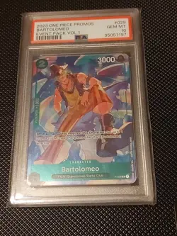 Bartolomeo (Event Pack Vol. 1) P-029 One Piece Promotion Cards Foil - Image 1