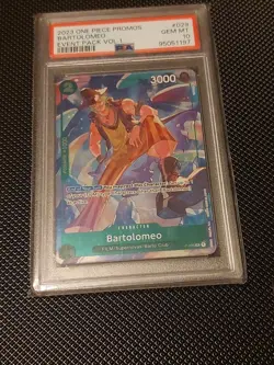 Bartolomeo (Event Pack Vol. 1) P-029 One Piece Promotion Cards Foil - Image 3