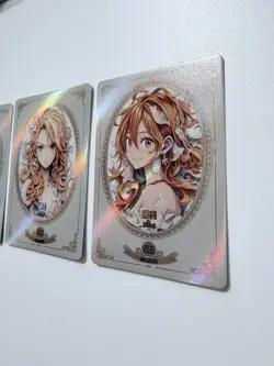 Nami 3 Card SR Lot One Piece Waifu Goddess Story Thick Foil - Image 3