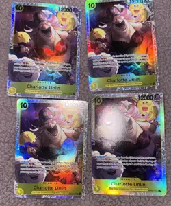 Charlotte Linlin Op03-114 SR One piece card TCG ccg Lot Of 4 - Image 1