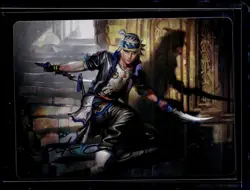 Locke Cole - 15 - Gold Signature - Art Card - FIN - NM - MTG Magic the Gathering - Image 1