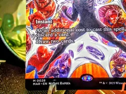 Thrill of Possibility mythic magic the gathering spider-man trading card singles - Image 4