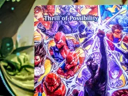 Thrill of Possibility mythic magic the gathering spider-man trading card singles - Image 5