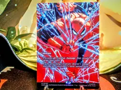 Tangles mythic border less magic the gathering spider-man trading card singles - Image 1