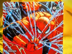 Tangles mythic border less magic the gathering spider-man trading card singles - Image 2