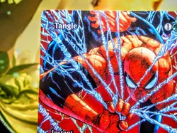 Tangles mythic border less magic the gathering spider-man trading card singles - Image 4