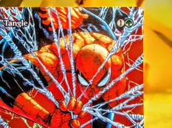 Tangles mythic border less magic the gathering spider-man trading card singles - Image 5