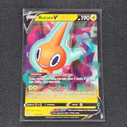 Rotom V - 058/196 - Ultra Rare - Lost Origin - Pokemon Card - NM/M - Image 1