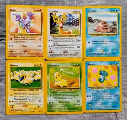 Pokemon Vintage NEO GENESIS Card Lot 1999 WOTC LP/NM - Image 4